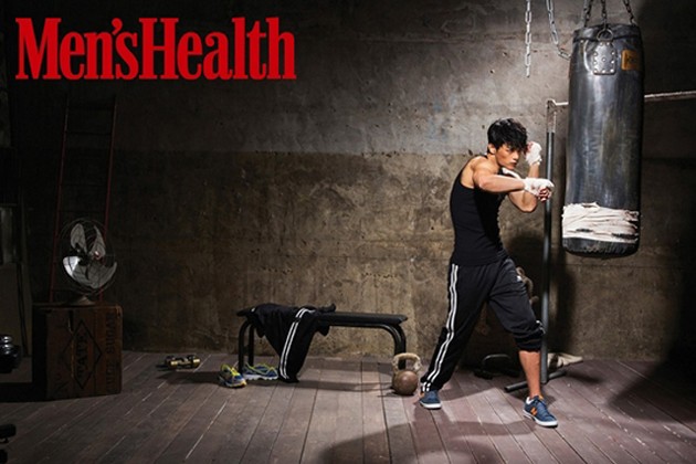 Gambar Foto Seo In Guk di Majalah Men's Health Edisi September 2013
