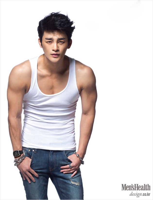 Gambar Foto Seo In Guk di Majalah Men's Health Edisi September 2013