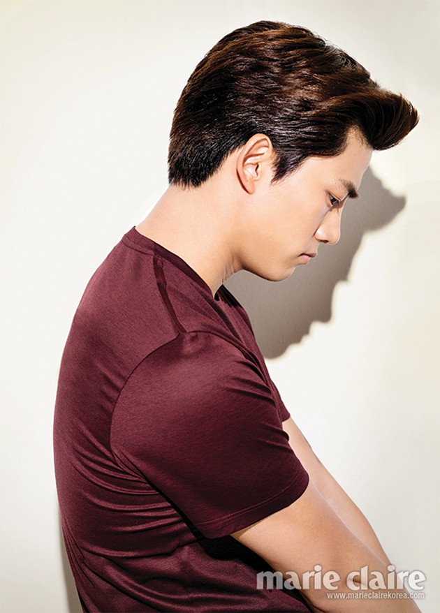 Gambar Foto Taecyeon 2PM di Majalah Marie Claire Edisi September 2013