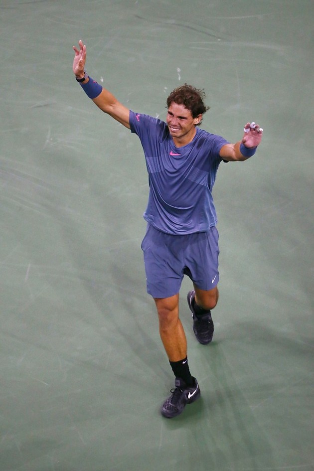 Gambar Foto Rafael Nadal Berhasil Kalahkan Novak Djokovic di Final
