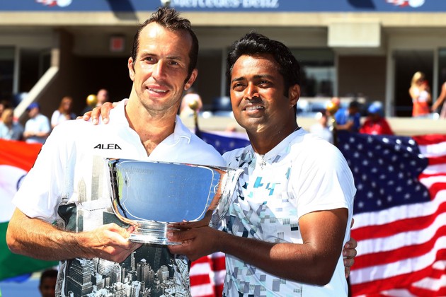 Gambar Foto Radek Stepanek/Leander Paes Raih Juara Ganda Putra US Open 2013