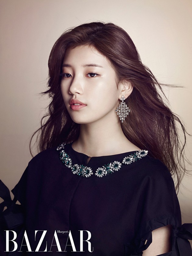Gambar Foto Suzy miss A di Majalah Harper's Bazaar Edisi September 2013