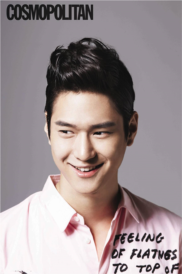 Gambar Foto Go Kyung Pyo di Majalah Cosmopolitan Edisi September 2013