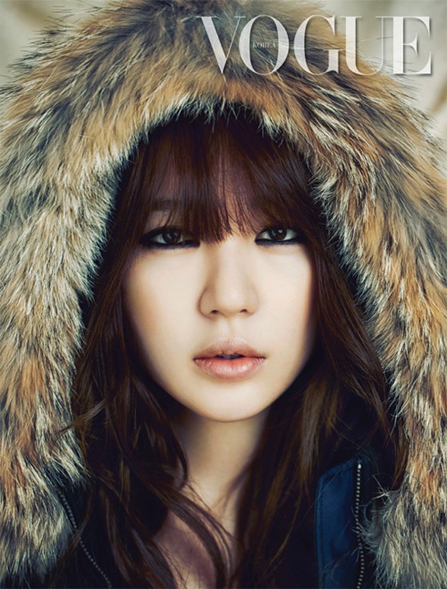 Gambar Foto Yoon Eun Hye di Majalah Vogue Korea Edisi September 2013