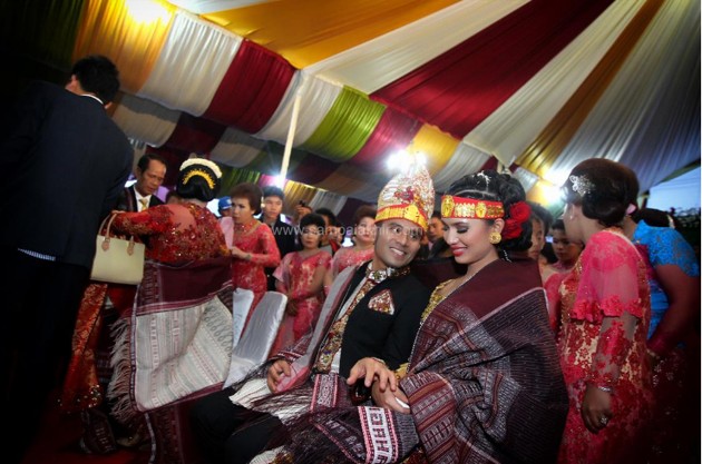 Gambar Foto Prosesi Pernikahan Judika dan Duma Riris