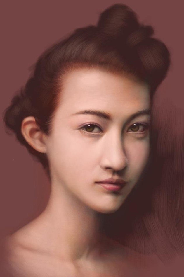 Gambar Foto Lukisan yang Dibuat dengan Media iPad Karya Seikou Yamaoka