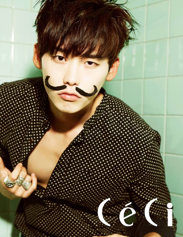 Gambar Foto Lee Jong Suk di Majalah CeCi Edisi Oktober 2013
