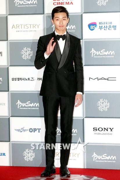 Gambar Foto Park Seo Joon Hadir di Busan International Film Festival 2013