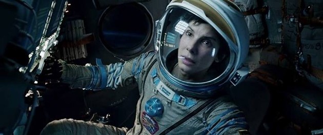 Gambar Foto Sandra Bullock di Film 'Gravity'
