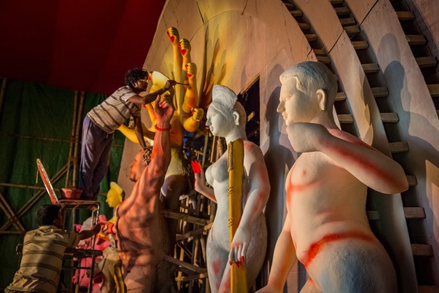 Gambar Foto Persiapan Sebelum Festival Dimulai