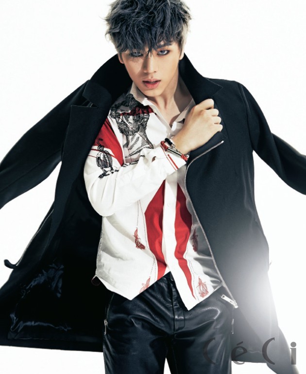 Gambar Foto Sungjae BTOB di Majalah CeCi Edisi Oktober 2013