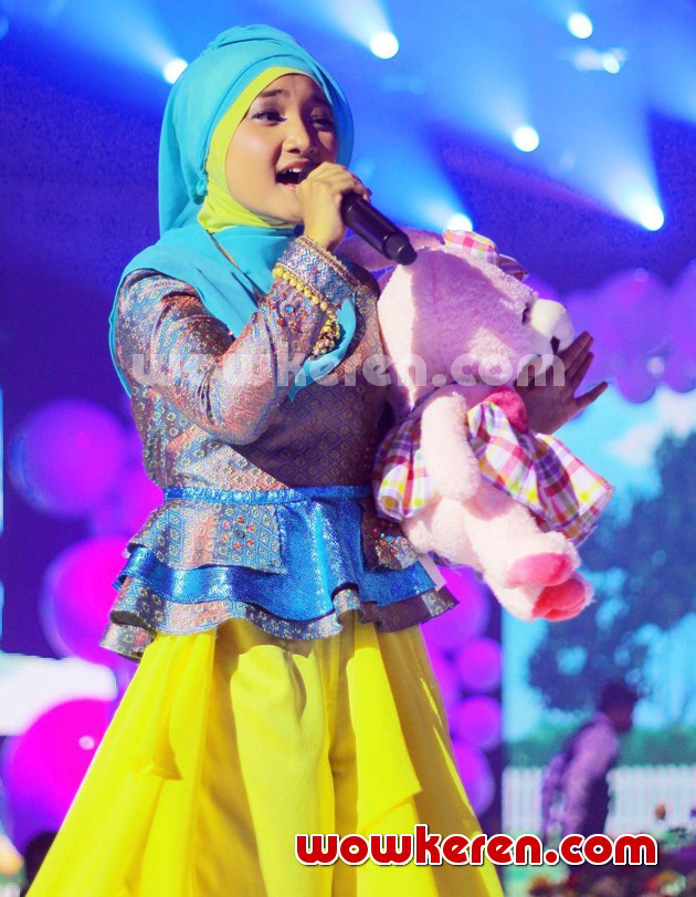 Gambar Foto Fatin Shidqia Meriahkan Konser 'Persembahan Cinta 22 MNCTV'