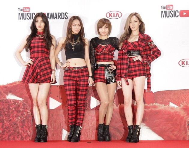 Gambar Foto miss A di Red Carpet YouTube Music Awards 2013 Seoul