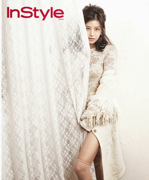 Gambar Foto Yubin Wonder Girls di Majalah InStyle Edisi November 2013