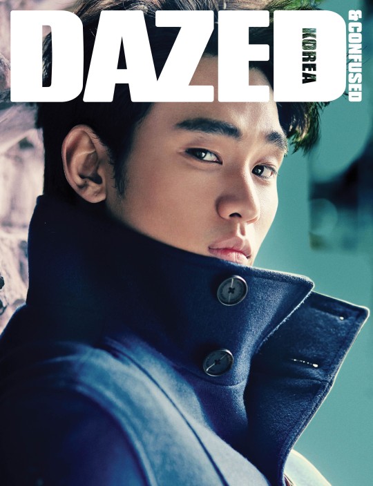 Gambar Foto Kim Soo Hyun di Majalah Dazed&Confused Edisi November 2013