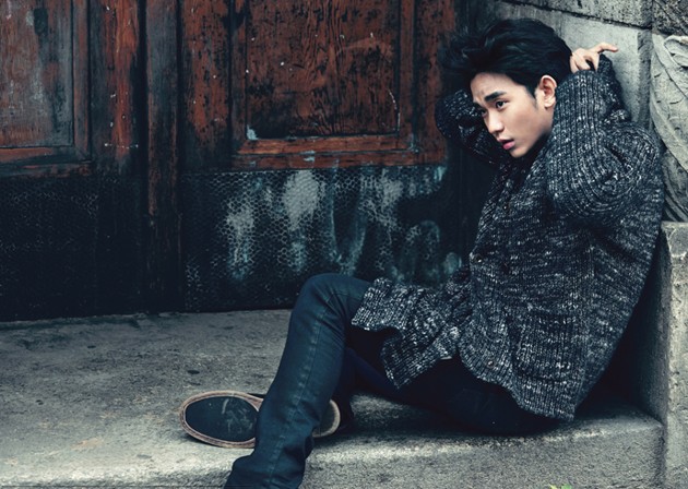 Gambar Foto Kim Soo Hyun di Majalah Dazed&Confused Edisi November 2013