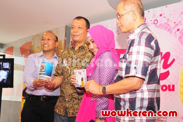 Gambar Foto Fatin Shidqia Saat Peluncuran Album 'For You'