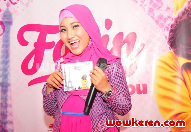 Gambar Foto Fatin Shidqia Saat Peluncuran Album 'For You'
