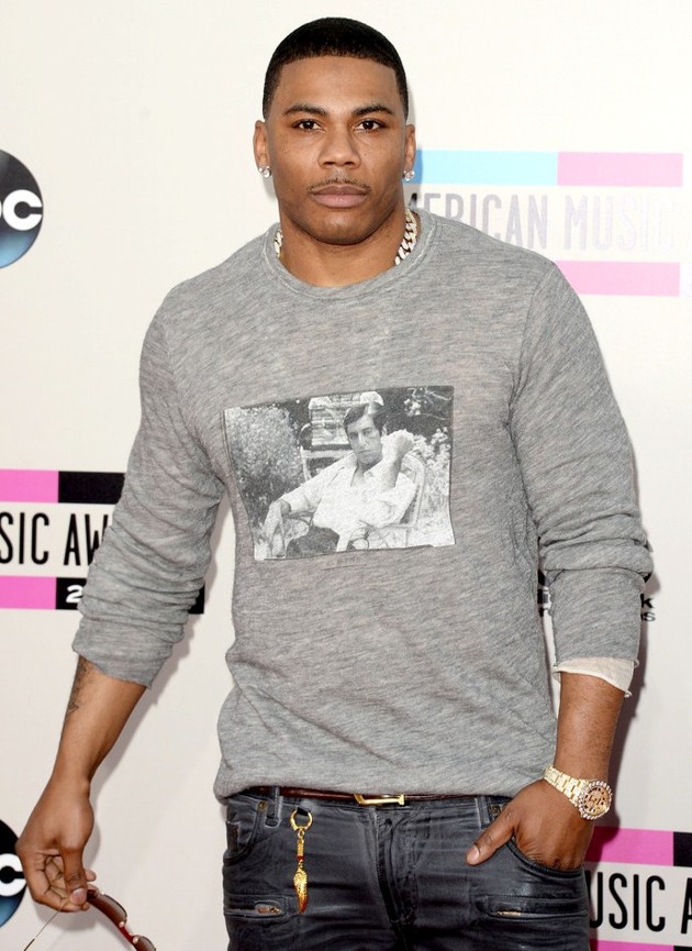 Gambar Foto Nelly di Red Carpet American Music Awards 2013