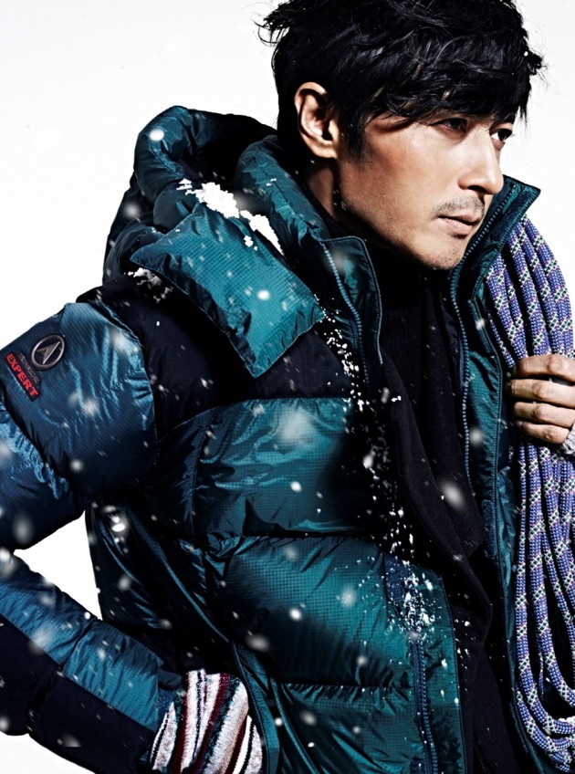 Gambar Foto Jang Dong Gun di Majalah InStyle Edisi Desember 2013