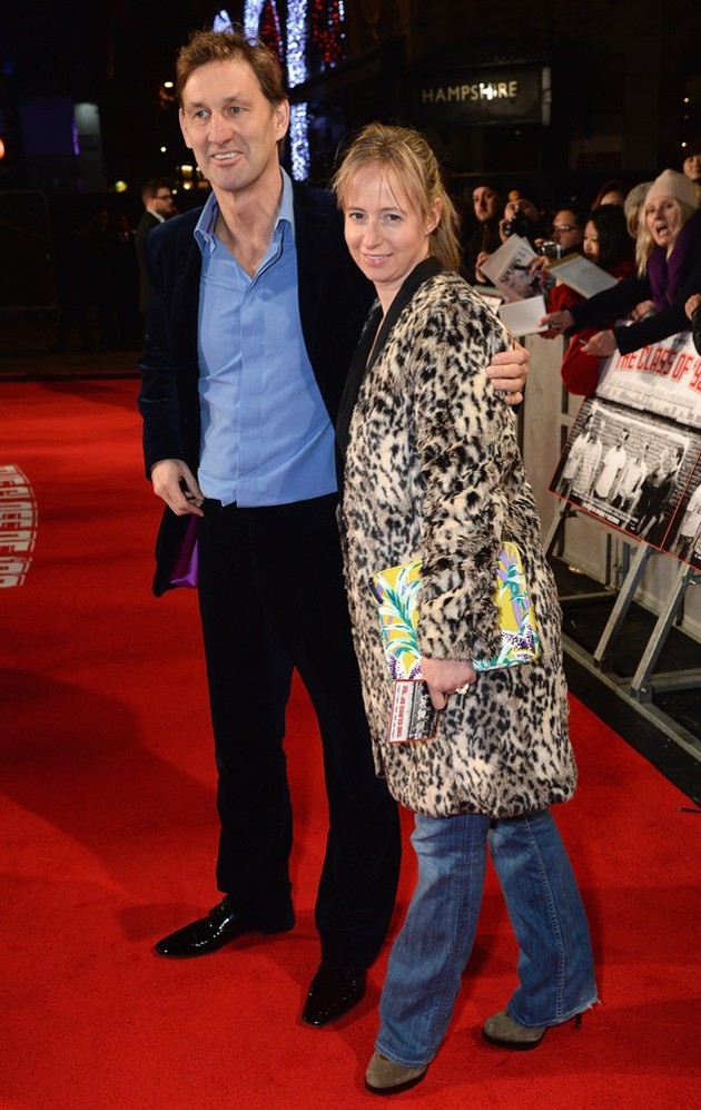 Gambar Foto Tony Adams dan Poppy Teacher di Premiere Film 'The Class of 92'