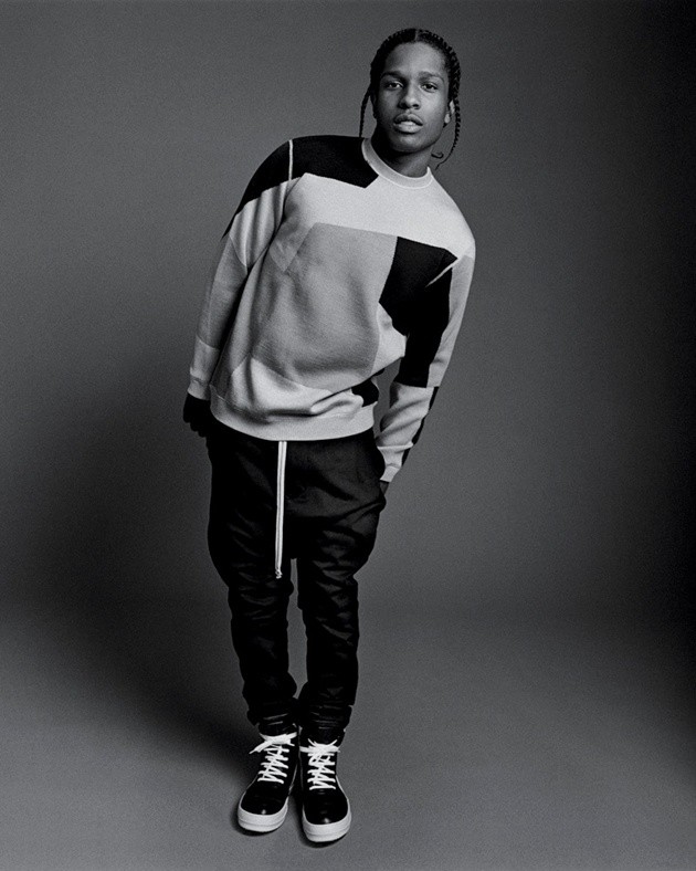Gambar Foto A$AP Rocky Photoshoot