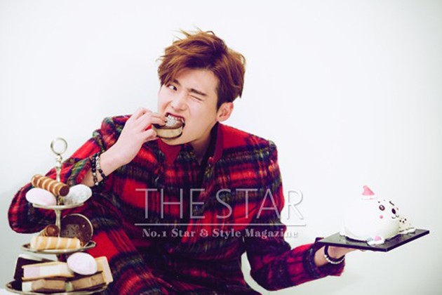 Gambar Foto Lee Jong Suk di Majalah The Star Edisi Desember 2013