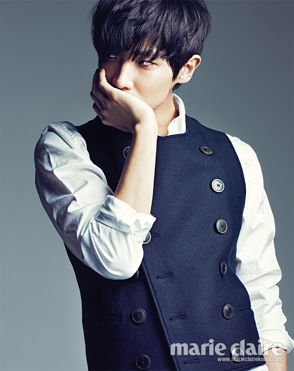 Gambar Foto Lee Joon MBLAQ di Majalah Marie Claire Edisi Desember 2013