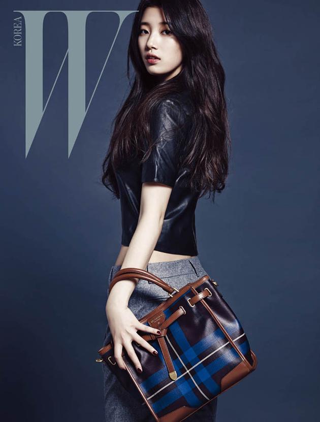 Gambar Foto Suzy miss A di Majalah W Korea Edisi Desember 2013
