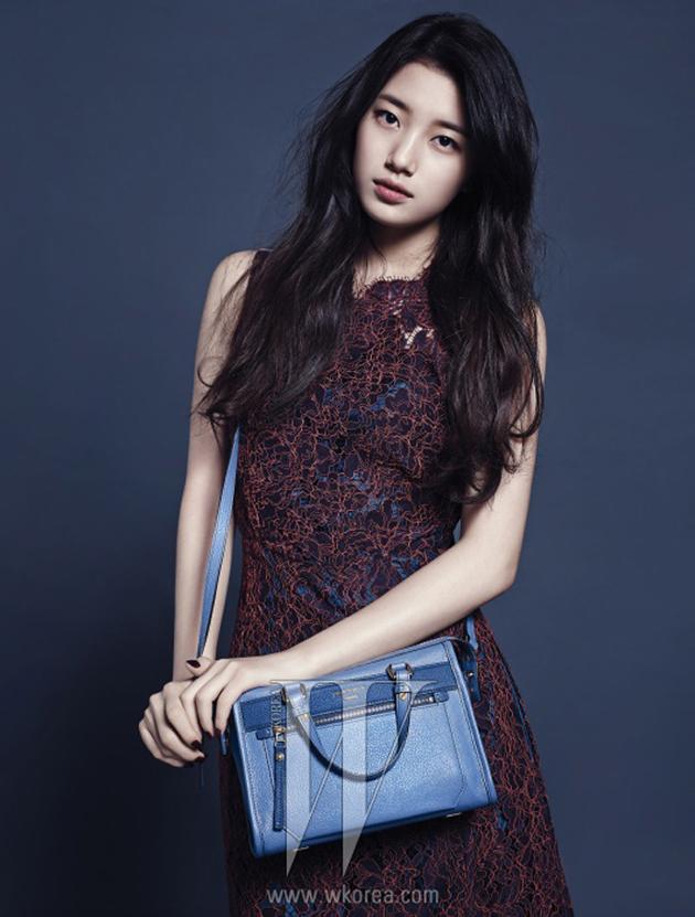 Gambar Foto Suzy miss A di Majalah W Korea Edisi Desember 2013