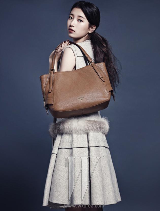 Gambar Foto Suzy miss A di Majalah W Korea Edisi Desember 2013