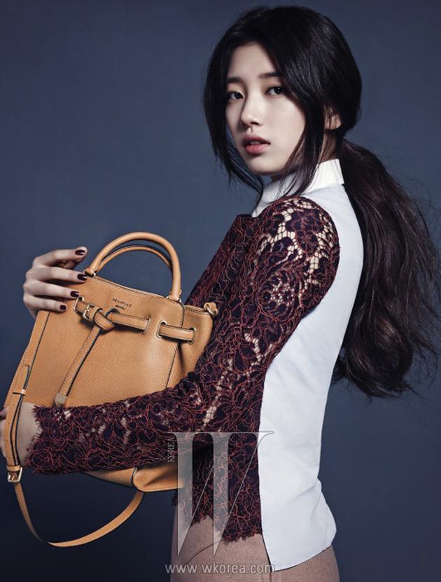 Gambar Foto Suzy miss A di Majalah W Korea Edisi Desember 2013