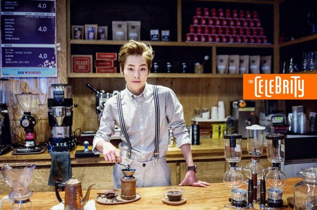 Gambar Foto Xiumin EXO di Majalah The Celebrity Edisi Desember 2013