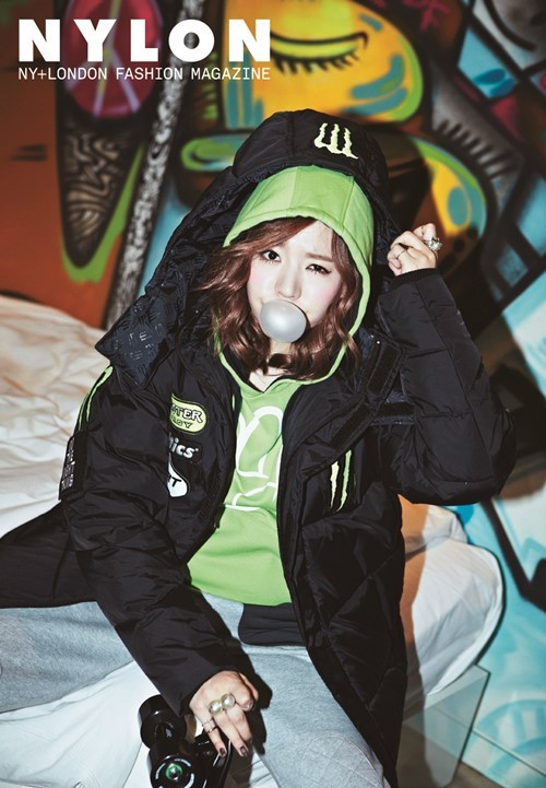 Gambar Foto Sunny Girls' Generation di Majalah NYLON Edisi Desember 2013