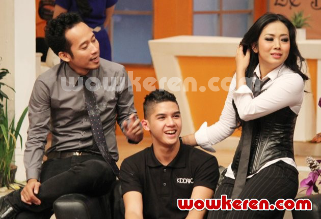 Gambar Foto Denny Cagur, Al Ghazali dan Soimah di Acara 'Yuk Keep Smile'
