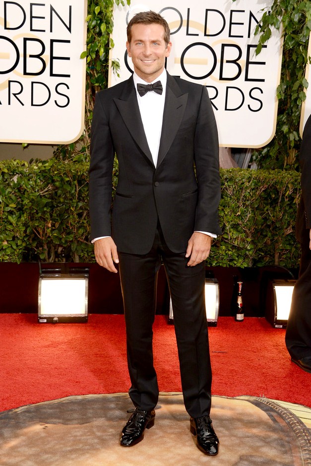 Foto Bradley Cooper di Red Carpet Golden Globe Awards 2014