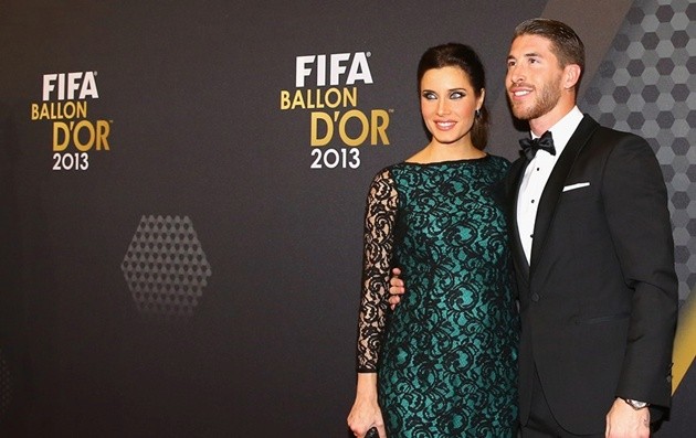 Gambar Foto Sergio Ramos Datang Bersama Pilar Rubio