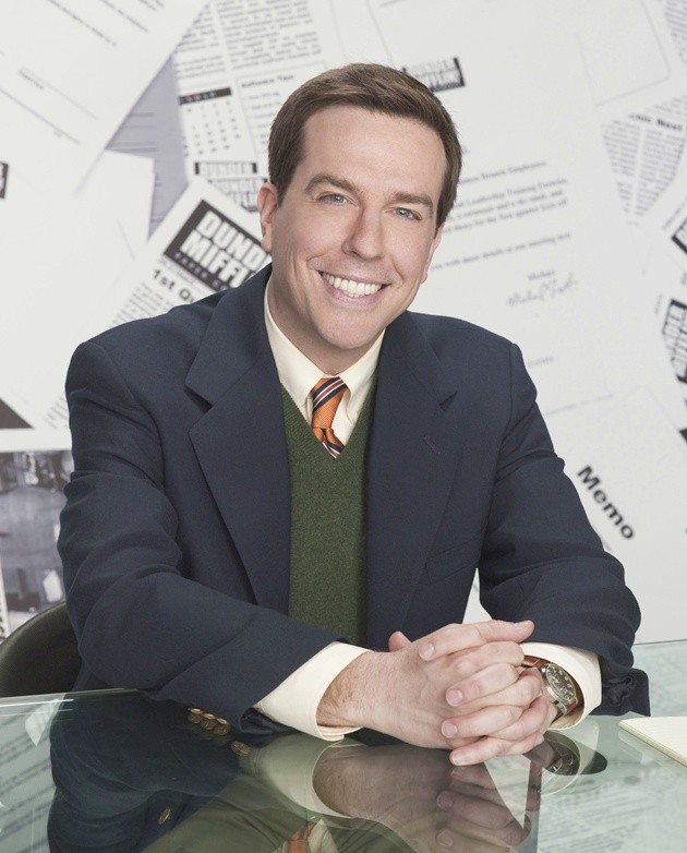 Gambar Foto Ed Helms Sebagai Andy Bernard di Serial TV 'The Office'
