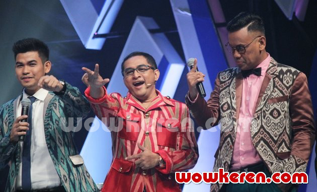 Gambar Foto Serunya Host Konser 'Gazpol Enerzik Menuju Dahsyatnya Awards 2014'