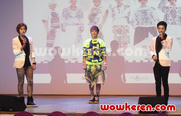 Gambar Foto J-Hyo LC9 Tampil Bersama Lunafly di Jumpa Pers 'Lukie Beat Live in Concert'