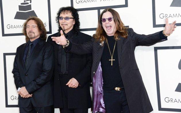 Gambar Foto Black Sabbath di Red Carpet Grammy Awards 2014