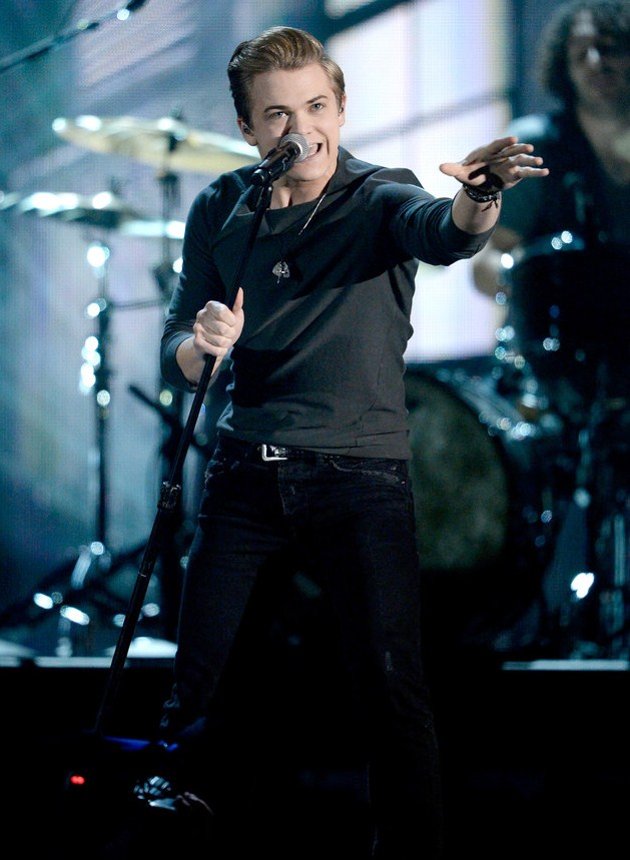 Gambar Foto Penampilan Hunter Hayes di Panggung Grammy Awards 2014