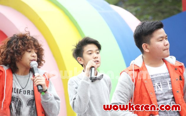 Gambar Foto Coboy Junior Saat Tampil di Acara 'Musik Sore Seru'