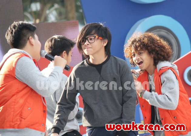 Gambar Foto Coboy Junior Saat Tampil di Acara 'Musik Sore Seru'