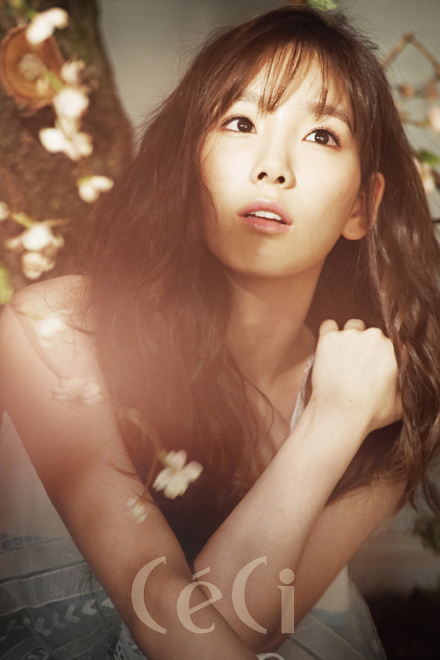 Gambar Foto Tae Yeon Girls' Generation di Majalah CeCi Edisi Januari 2014