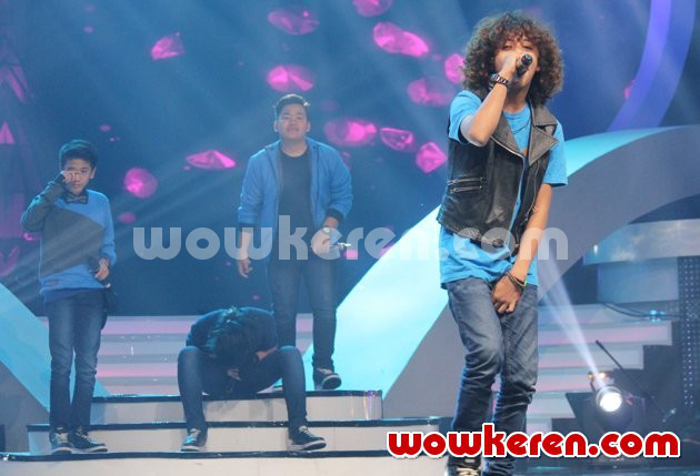 Gambar Foto Coboy Junior Saat Tampil di Acara 'NEW AFI 2013'