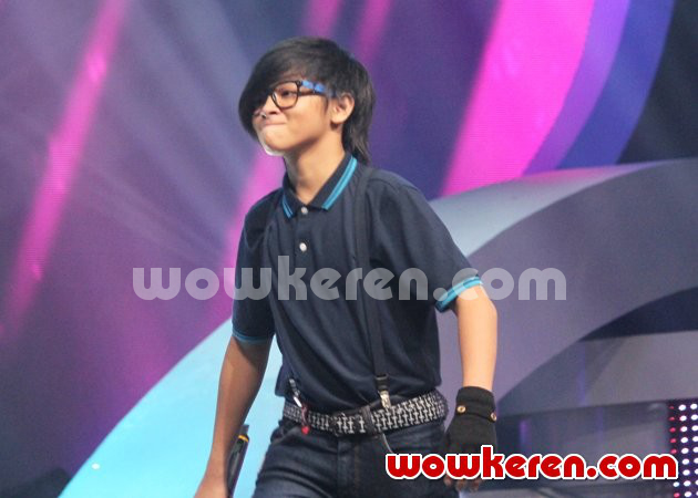 Gambar Foto Aldi Coboy Junior Saat Tampil di Acara 'NEW AFI 2013'