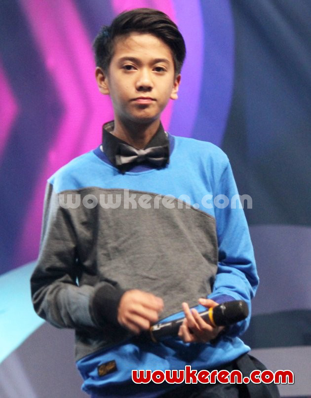 Gambar Foto Iqbal Coboy Junior Saat Tampil di Acara 'NEW AFI 2013'