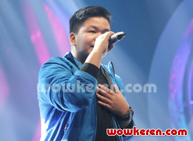 Gambar Foto Kiki Coboy Junior Saat Tampil di Acara 'NEW AFI 2013'