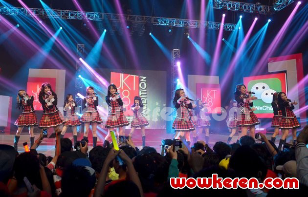 Gambar Foto JKT48 Saat Tampil di Acara 'JKT48 3rd Generation Audition'
